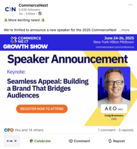 #CN2025 LinkedIn post